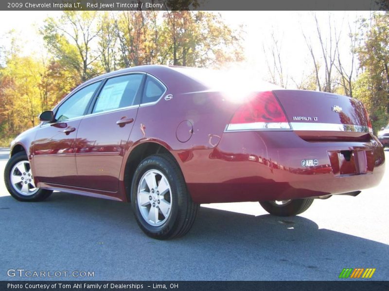Red Jewel Tintcoat / Ebony 2009 Chevrolet Impala LT