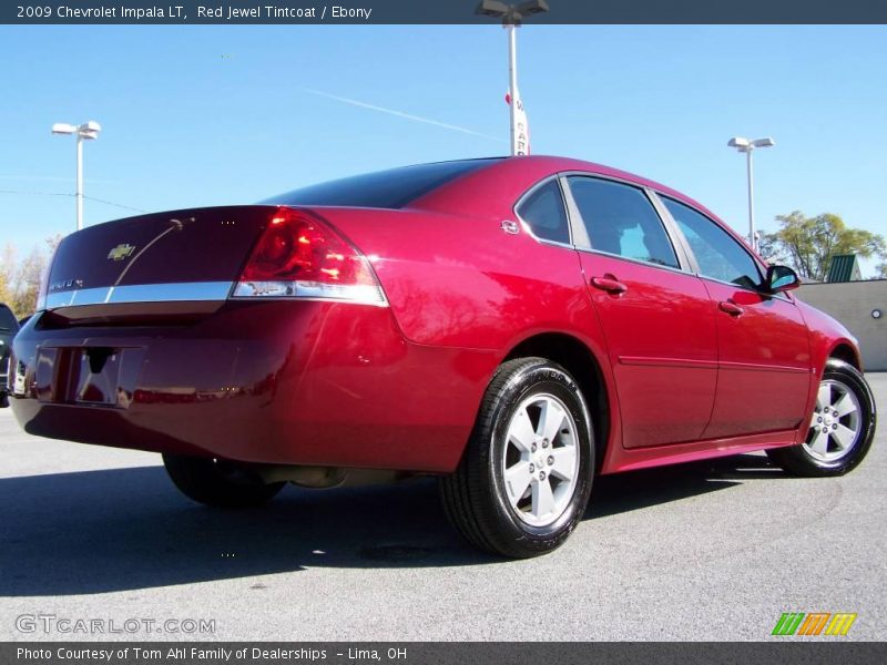 Red Jewel Tintcoat / Ebony 2009 Chevrolet Impala LT