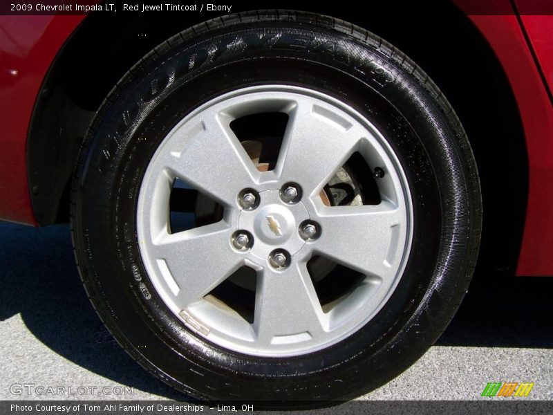 Red Jewel Tintcoat / Ebony 2009 Chevrolet Impala LT