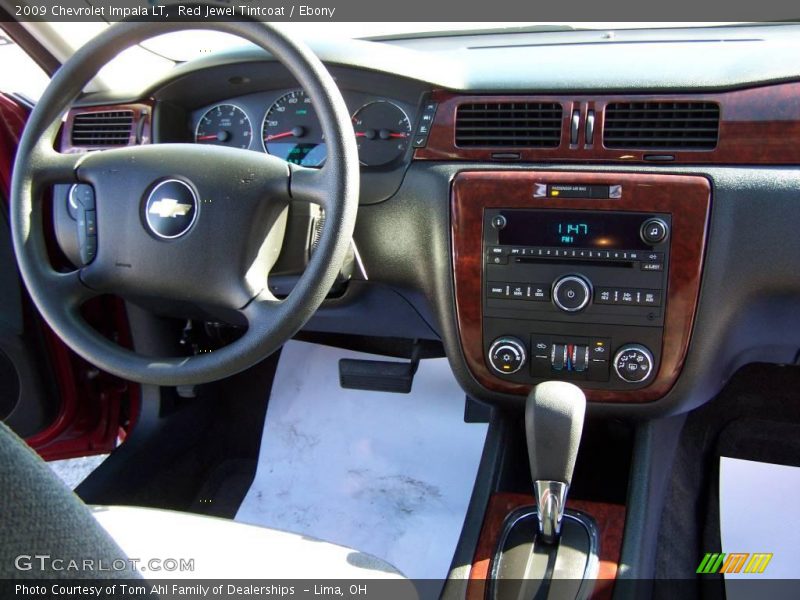 Red Jewel Tintcoat / Ebony 2009 Chevrolet Impala LT