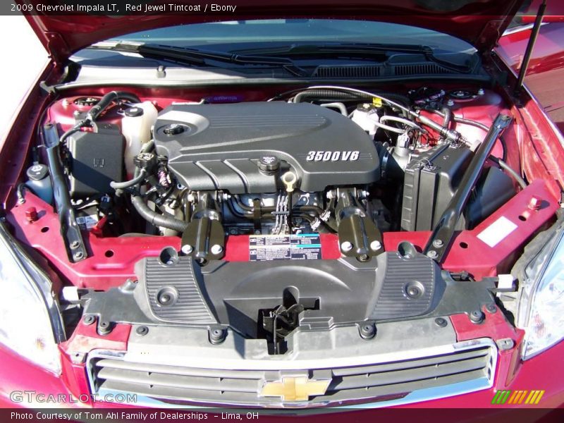 Red Jewel Tintcoat / Ebony 2009 Chevrolet Impala LT