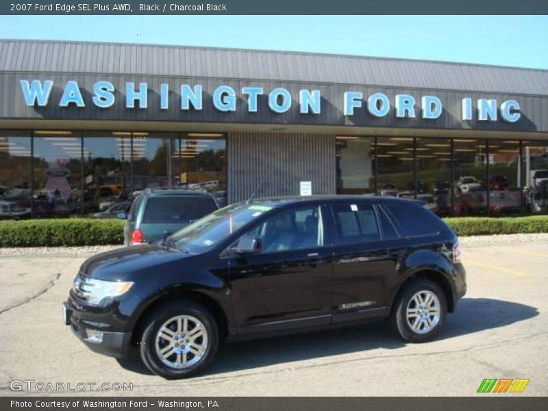 Black / Charcoal Black 2007 Ford Edge SEL Plus AWD