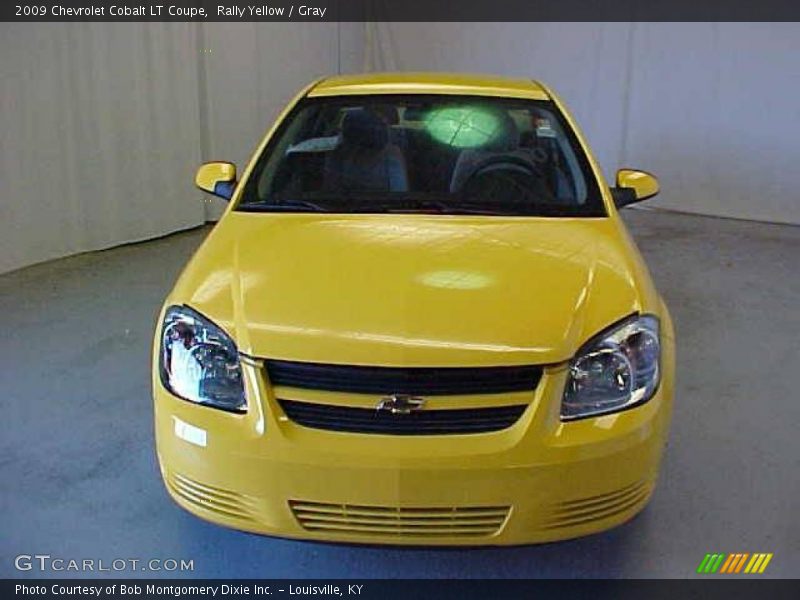 Rally Yellow / Gray 2009 Chevrolet Cobalt LT Coupe