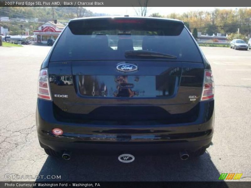 Black / Charcoal Black 2007 Ford Edge SEL Plus AWD