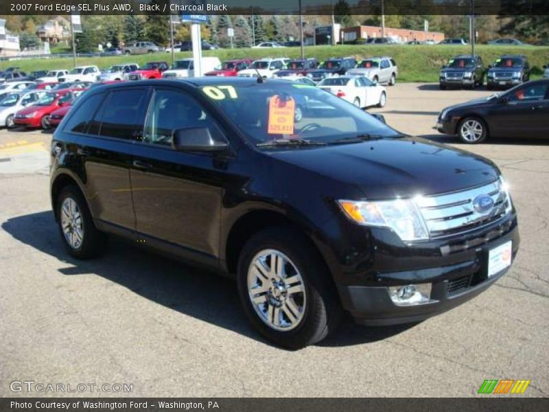 Black / Charcoal Black 2007 Ford Edge SEL Plus AWD