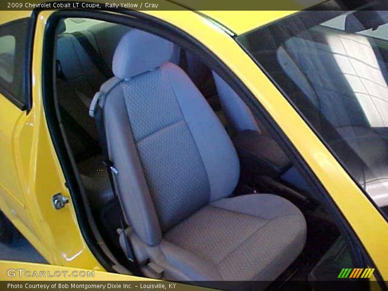 Rally Yellow / Gray 2009 Chevrolet Cobalt LT Coupe