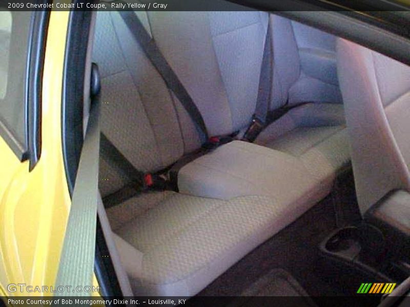 Rally Yellow / Gray 2009 Chevrolet Cobalt LT Coupe