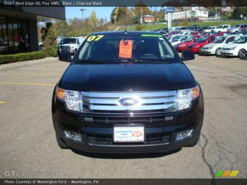 Black / Charcoal Black 2007 Ford Edge SEL Plus AWD