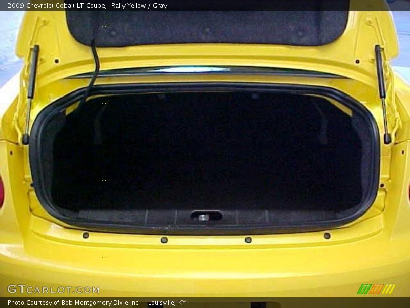Rally Yellow / Gray 2009 Chevrolet Cobalt LT Coupe