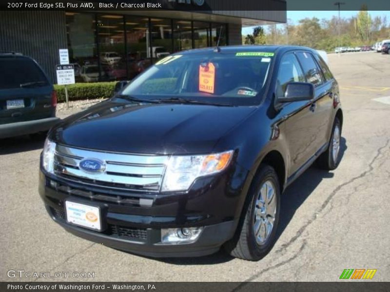 Black / Charcoal Black 2007 Ford Edge SEL Plus AWD