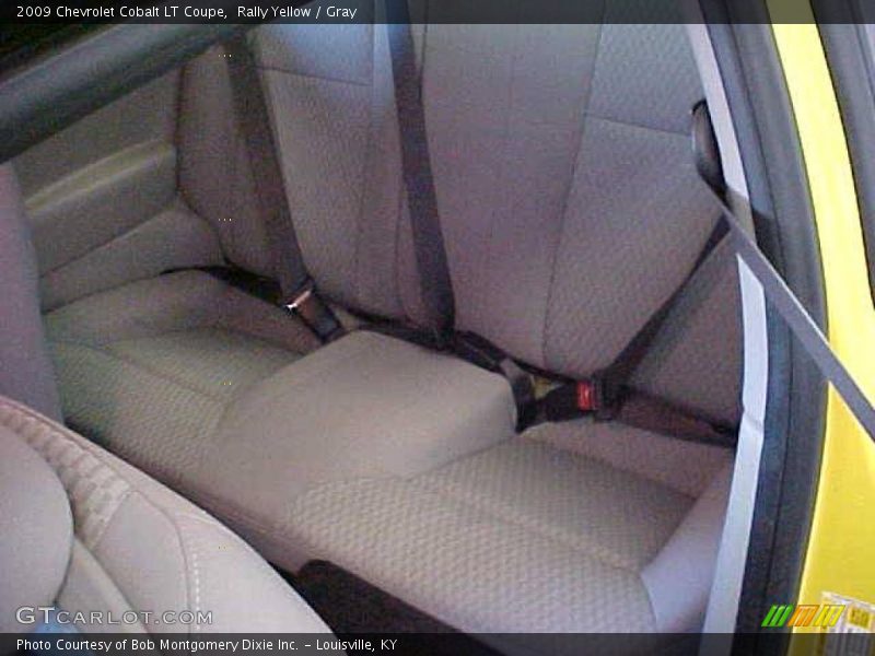 Rally Yellow / Gray 2009 Chevrolet Cobalt LT Coupe