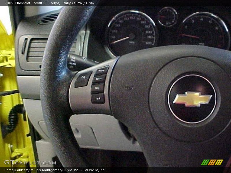 Rally Yellow / Gray 2009 Chevrolet Cobalt LT Coupe
