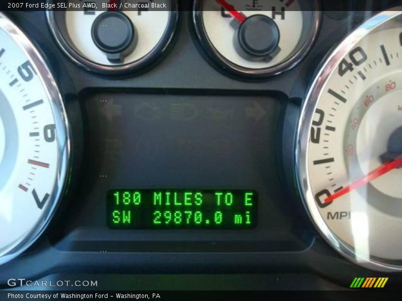 Black / Charcoal Black 2007 Ford Edge SEL Plus AWD
