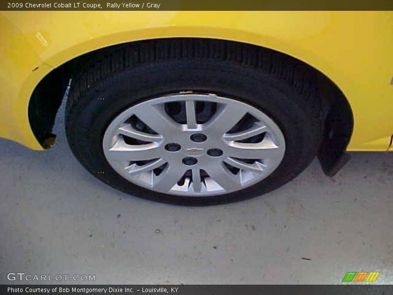 Rally Yellow / Gray 2009 Chevrolet Cobalt LT Coupe