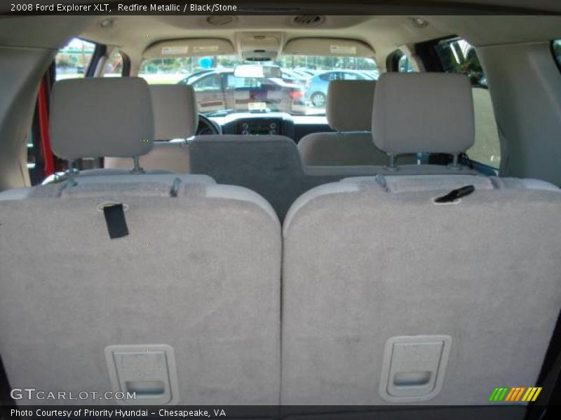 Redfire Metallic / Black/Stone 2008 Ford Explorer XLT