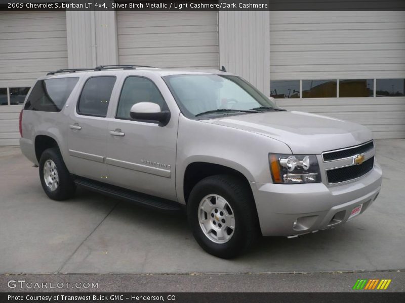 Silver Birch Metallic / Light Cashmere/Dark Cashmere 2009 Chevrolet Suburban LT 4x4