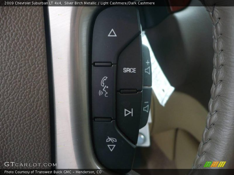 Silver Birch Metallic / Light Cashmere/Dark Cashmere 2009 Chevrolet Suburban LT 4x4