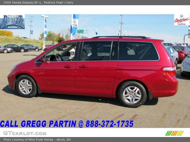 Redrock Pearl / Ivory 2006 Honda Odyssey EX-L