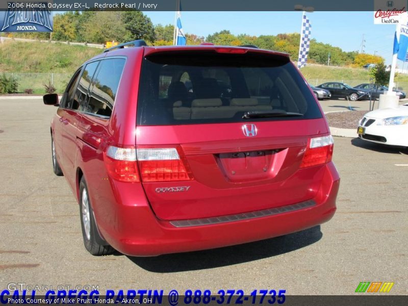 Redrock Pearl / Ivory 2006 Honda Odyssey EX-L