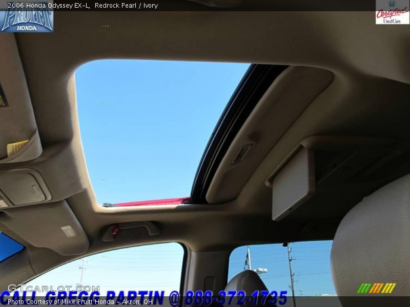 Redrock Pearl / Ivory 2006 Honda Odyssey EX-L
