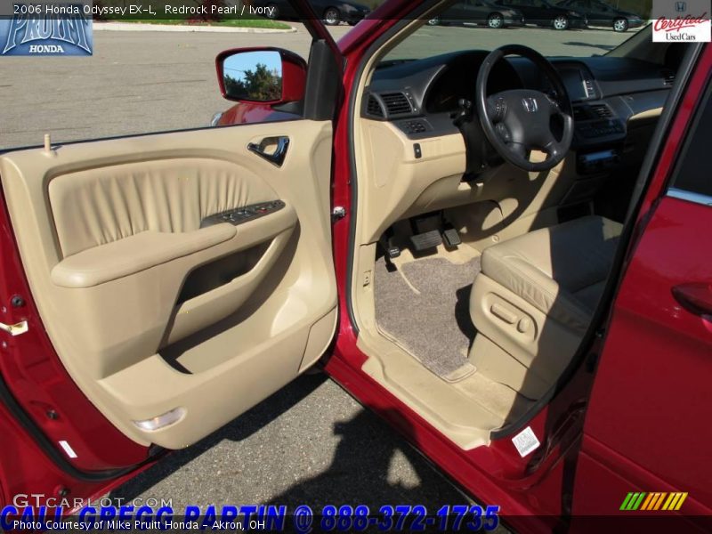Redrock Pearl / Ivory 2006 Honda Odyssey EX-L