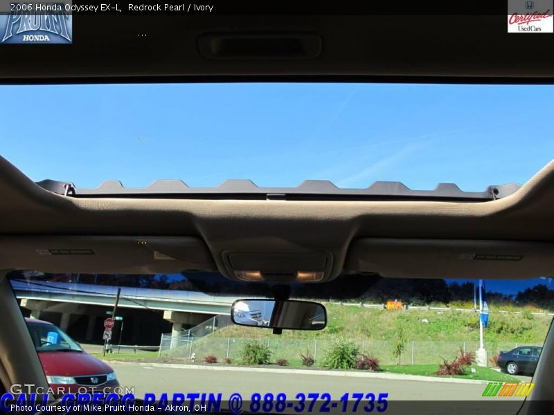 Redrock Pearl / Ivory 2006 Honda Odyssey EX-L