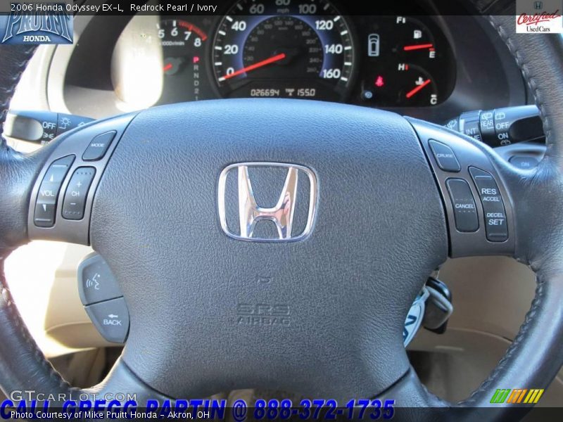 Redrock Pearl / Ivory 2006 Honda Odyssey EX-L