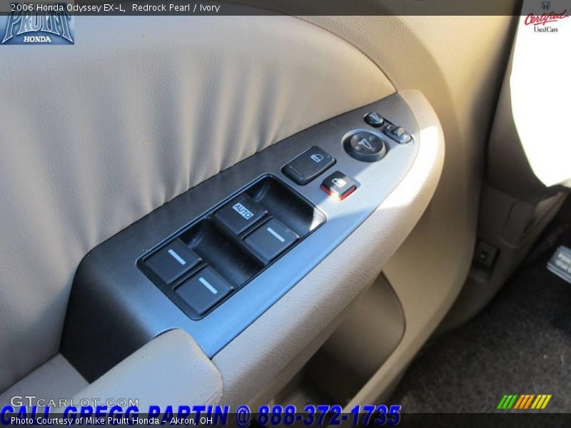 Redrock Pearl / Ivory 2006 Honda Odyssey EX-L