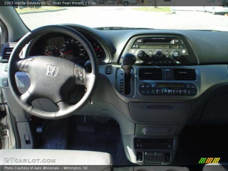 Silver Pearl Metallic / Gray 2007 Honda Odyssey EX-L