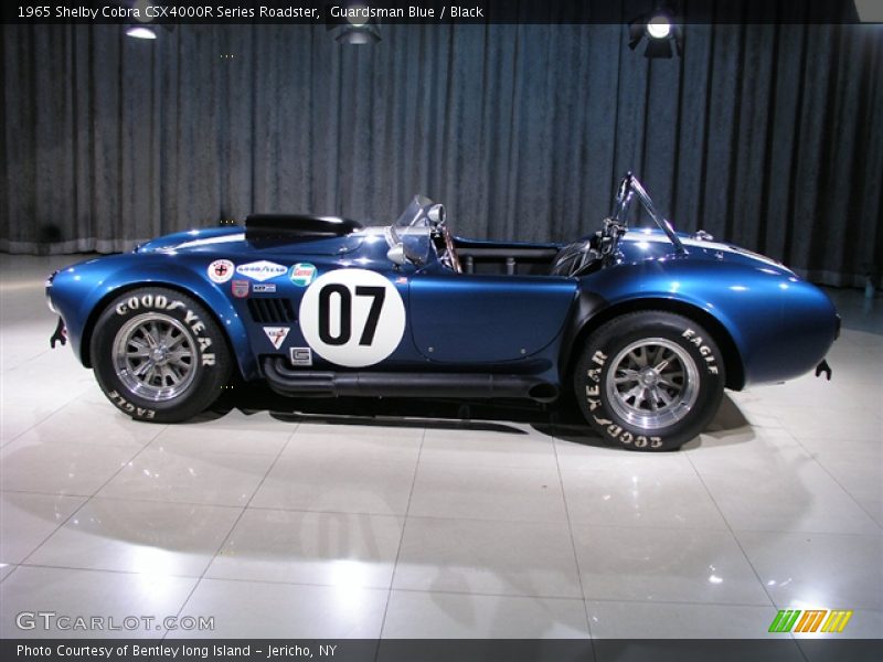 Guardsman Blue / Black 1965 Shelby Cobra CSX4000R Series Roadster