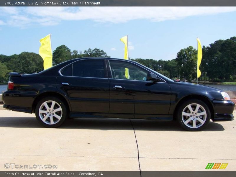 Nighthawk Black Pearl / Parchment 2003 Acura TL 3.2