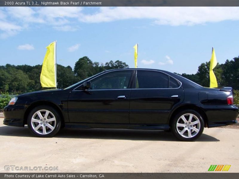 Nighthawk Black Pearl / Parchment 2003 Acura TL 3.2