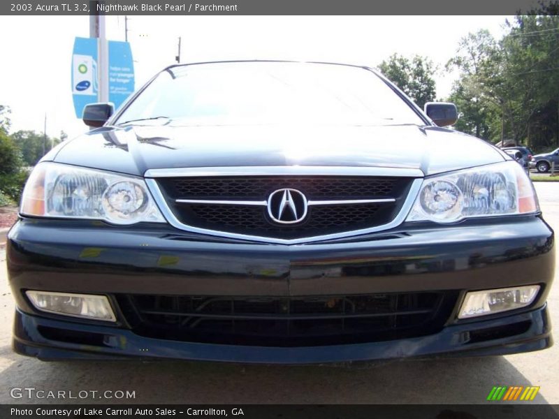 Nighthawk Black Pearl / Parchment 2003 Acura TL 3.2