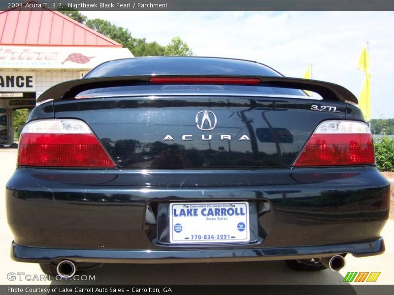 Nighthawk Black Pearl / Parchment 2003 Acura TL 3.2