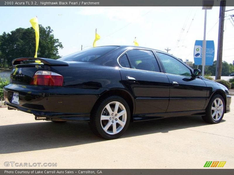 Nighthawk Black Pearl / Parchment 2003 Acura TL 3.2