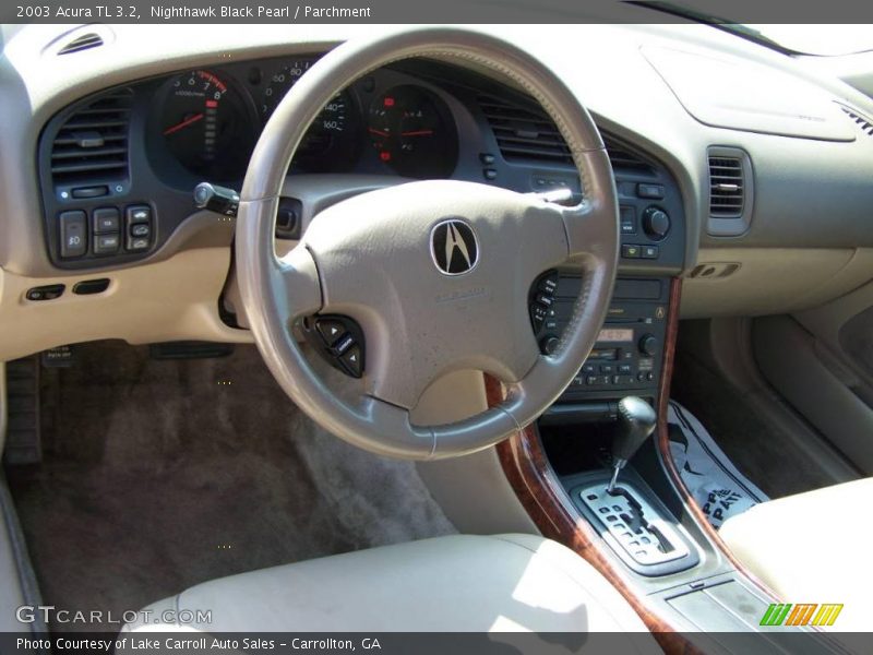Nighthawk Black Pearl / Parchment 2003 Acura TL 3.2