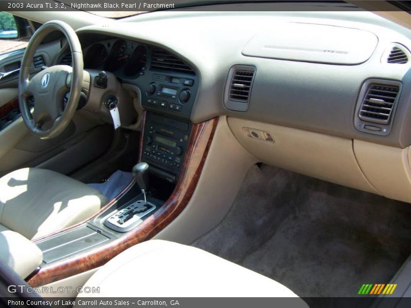 Nighthawk Black Pearl / Parchment 2003 Acura TL 3.2