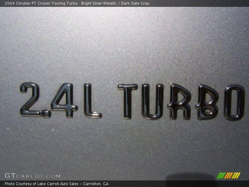 Bright Silver Metallic / Dark Slate Gray 2004 Chrysler PT Cruiser Touring Turbo
