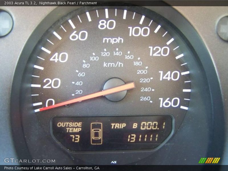 Nighthawk Black Pearl / Parchment 2003 Acura TL 3.2
