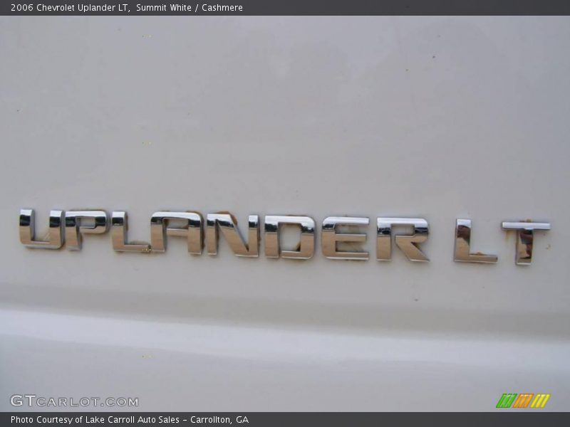 Summit White / Cashmere 2006 Chevrolet Uplander LT