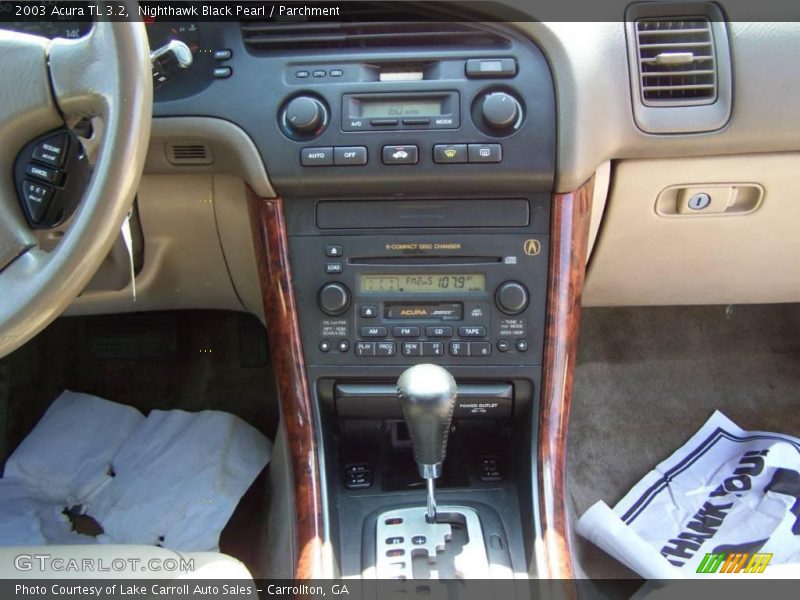 Nighthawk Black Pearl / Parchment 2003 Acura TL 3.2