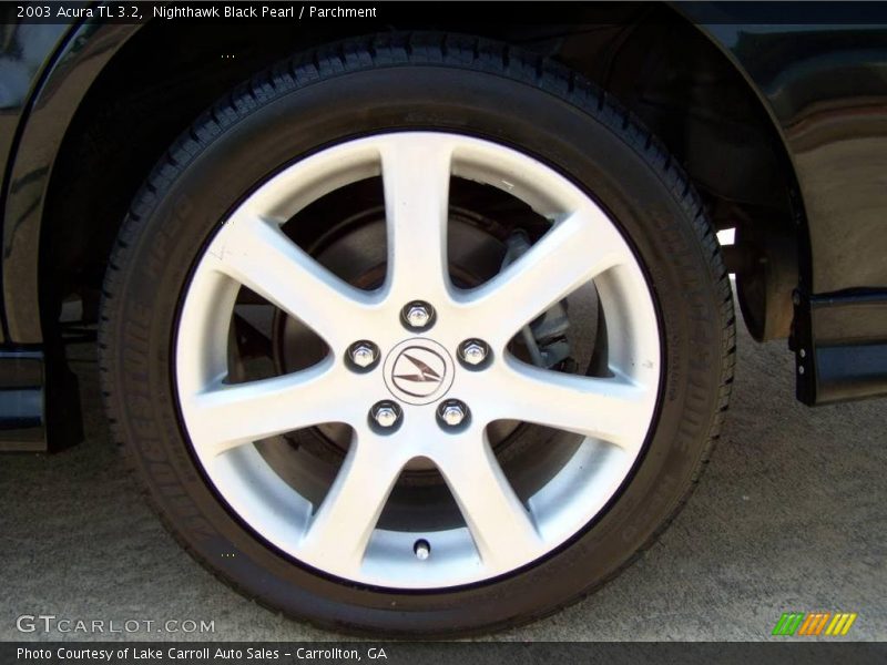 Nighthawk Black Pearl / Parchment 2003 Acura TL 3.2