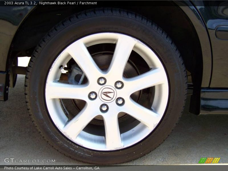 Nighthawk Black Pearl / Parchment 2003 Acura TL 3.2