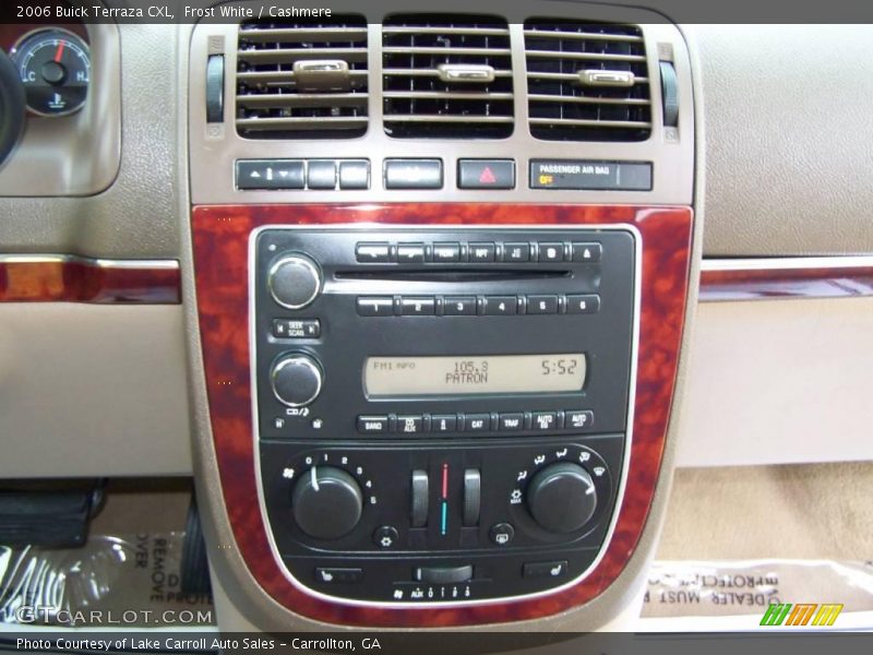 Frost White / Cashmere 2006 Buick Terraza CXL