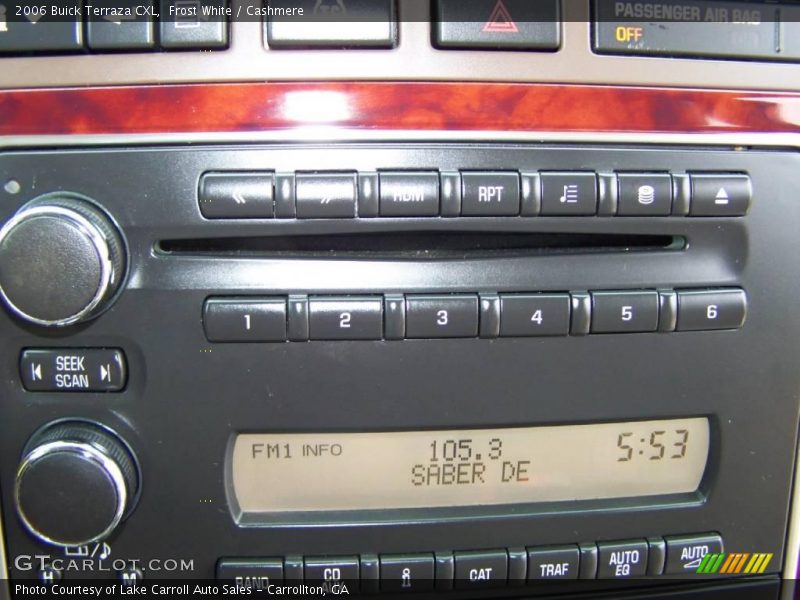 Frost White / Cashmere 2006 Buick Terraza CXL