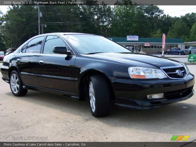 Nighthawk Black Pearl / Parchment 2003 Acura TL 3.2