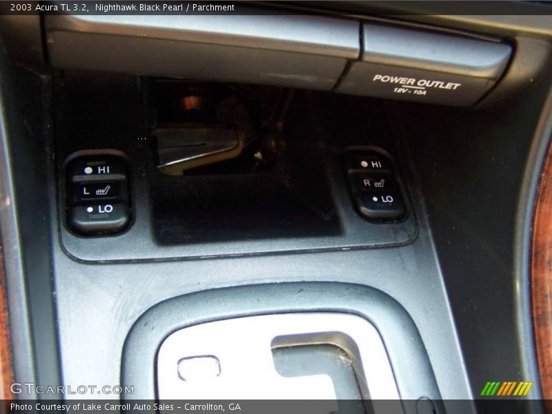 Nighthawk Black Pearl / Parchment 2003 Acura TL 3.2