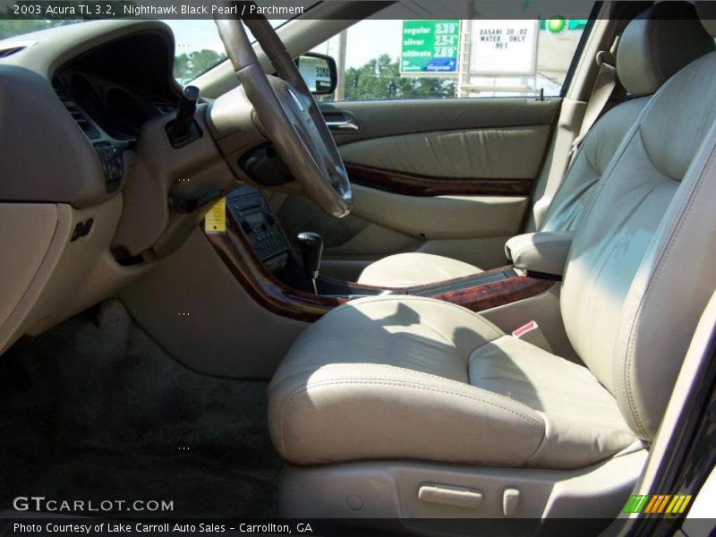 Nighthawk Black Pearl / Parchment 2003 Acura TL 3.2