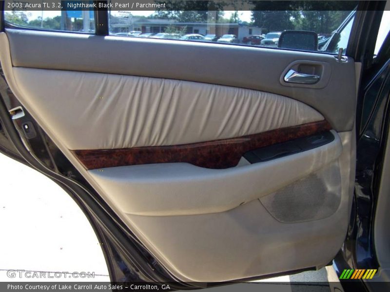 Nighthawk Black Pearl / Parchment 2003 Acura TL 3.2