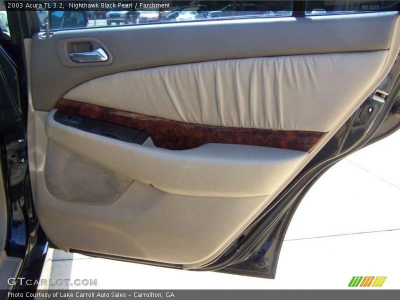 Nighthawk Black Pearl / Parchment 2003 Acura TL 3.2
